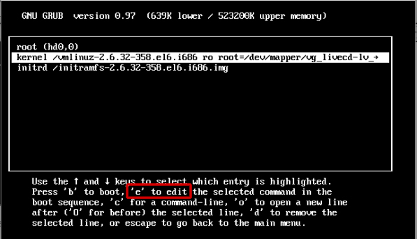 Reset Unix Password